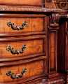 Витрина однодверная Монтана (Классика, массив дерева) для дома